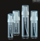 Empty Plastic Foam Pump Bottle 1oz 2oz 3oz Clear White Blue Pet Facial Cleanser Mousse Foam Pump Bottle