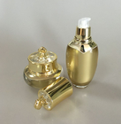 100ml Gold Luxury cosmetics packaging PMMA bottle sets empty for skincare containers and jars set