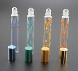 Wholesale Glass Cosmetic Gold Packaging 4ml 6ml 10 ml 15ml perfume Oil Roll on Glass Bottle with roller ball
