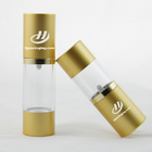 Wholesale 100ml Clear AS Plastic Airless Cosmetic Packaging Cream Serum Bottles