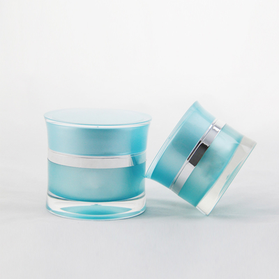 15G Luxury Waist Empty Plastic Jar For Skin Care Cream Acrylic Cream Jar